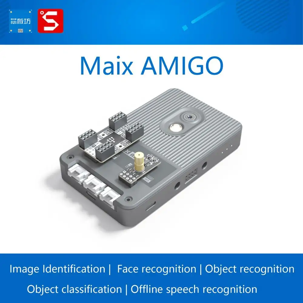 Макетная плата Sipeed Maix Amigo K210 AI + lOT распознавание изображений лиц классификация