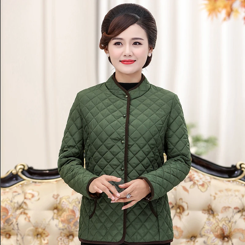 Куртки женские пальто Осень Зима хлопок-мягкий LParkas Chaqueta Mujer Jaqueta размера плюс XL~ 5XL Casaco женская короткая куртка