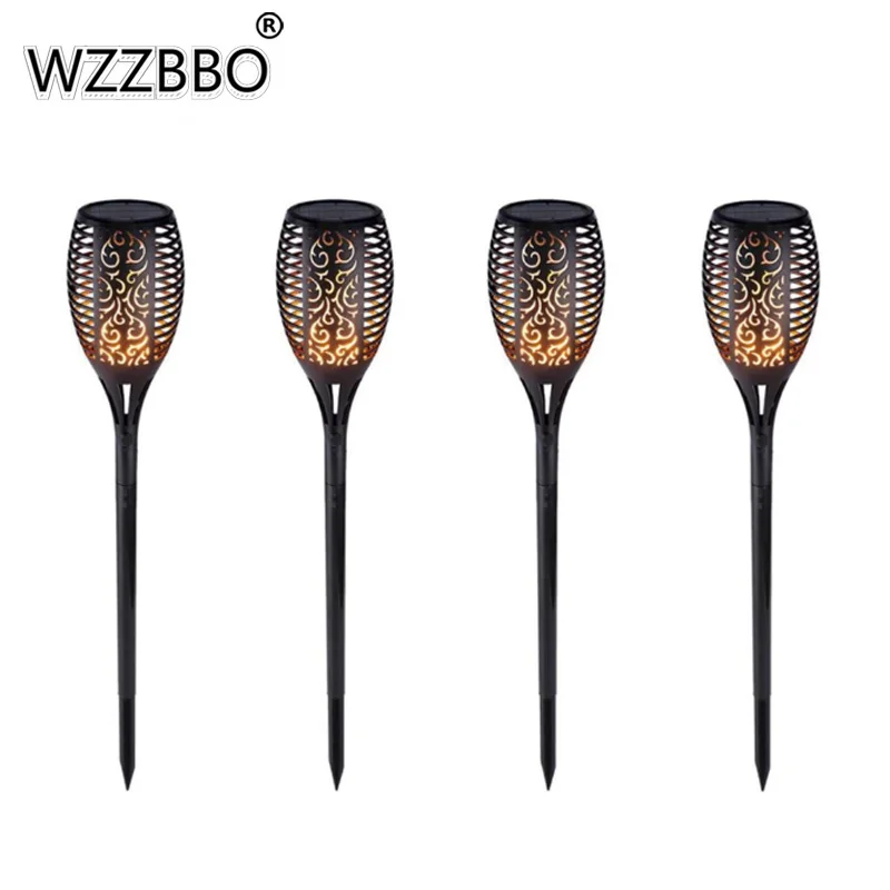 

33LED Solar Flame Torch Light Flickering Waterproof Garden Decor Landscape Lawn Lamp Path Lighting Torch Outdoor Light