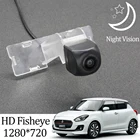Owtosin HD 1280*720 рыбий глаз камера заднего вида для Suzuki Swift 2017 2018 2019 MK4 хэтчбек автомобильные заднего хода парковочные аксессуары