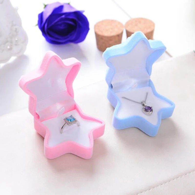 Дисплей шкатулка для драгоценностей 2021 звезда Форма органайзер хранения чехол