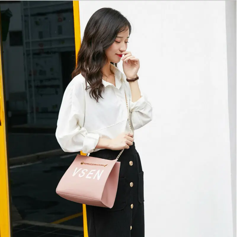 

Women Ladies Crossbody PU Leather Shoulder Bag 2019 Newest Fashion Tote Purse Handbag Messenger Satchel