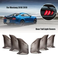 6 pcs car rear tail light lamp cover protector sticker for ford mustang 2018 2019 decorative sticker