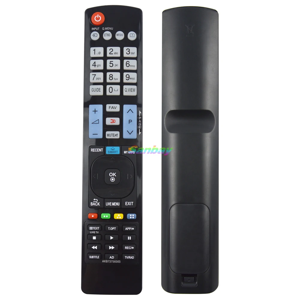 Универсальный пульт дистанционного управления Smart TV AKB73756565 замена пульта для