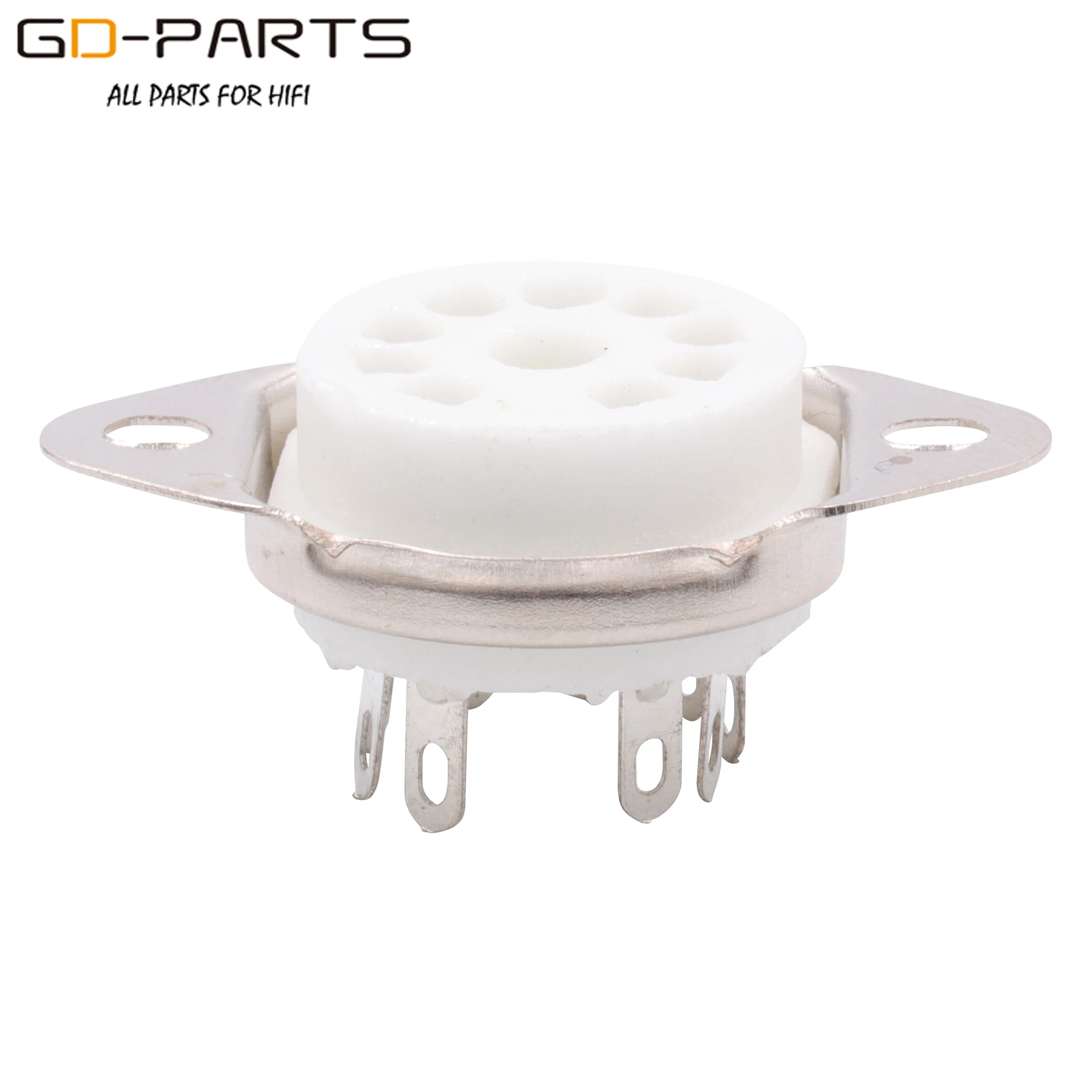 2 шт. 9 контактный керамический гнезда вакуумных трубок для 6DJ8 12AX7 ECC83 B339 CV492 6L13 12AU7