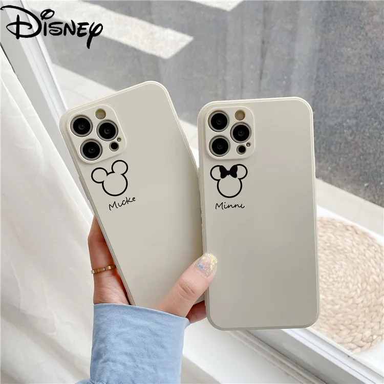 

Disney Mickey Mouse for IPhone 7/8P/X/XR/XS/XSMAX/11/12Pro/12mini Simple Side Pattern Anti-drop Phone Case