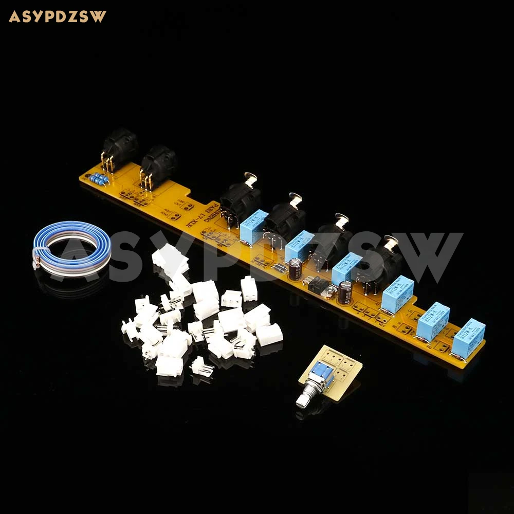 Плата переключателя аудиоисточника PASS 1 7 RCA/XLR плата ввода и вывода 2-ходовая вход +