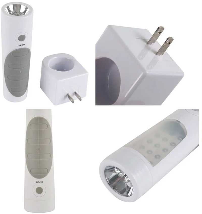 4 In 1 Motion Sensor Wall Night Light Rechargeable Emergency LED Flashlight Lamp Eu Regulations Direction ‎Adjustable | Освещение