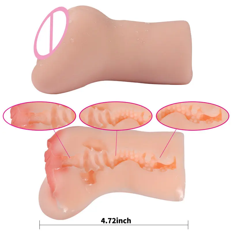 Супер Реалистичная 3D мягкая Вагина для девушек глубокая киска мастурбатор секс