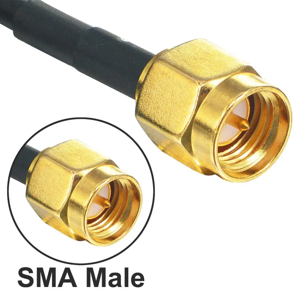 Антенна 2 4G 3dbi SMA Male антенны 4 ГГц WIFI антенна Zipbee nicketed с магнитным основанием кабель