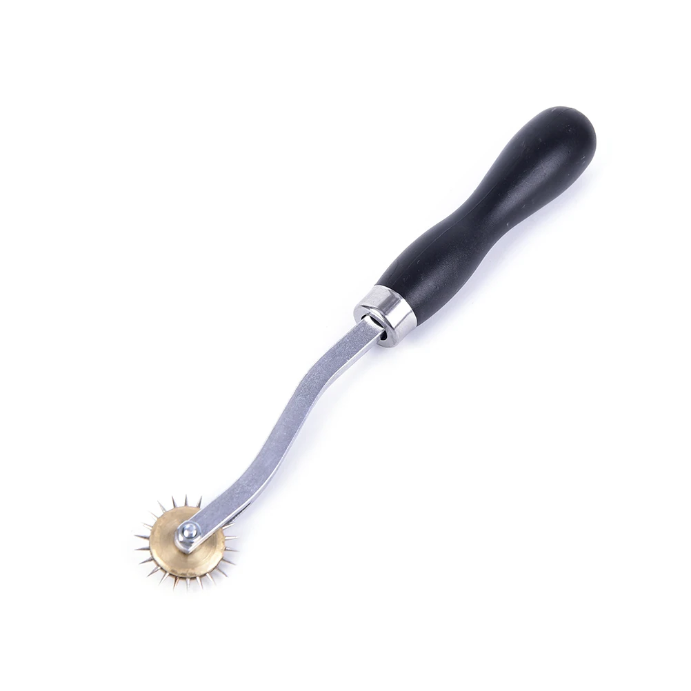 Нержавеющая сталь Фетиш Wartenberg Pinwheel иглы колеса ролик Submissve секс раб пытка