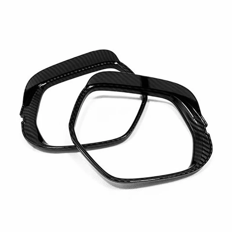 

Car Styling Rearview Mirror Eyebrow Cover Trim Rain Shade Cover for Honda HR-V HRV 2014-2020 Accessories, Carbon Fiber
