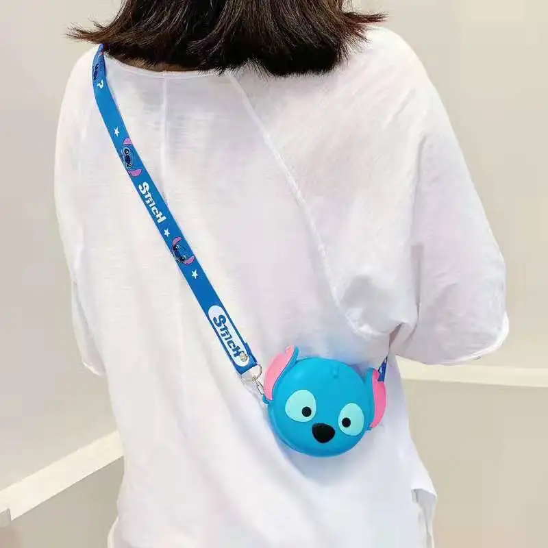 Новинка кошелек для монет Disney с Микки Маусом женская сумка-мессенджер через