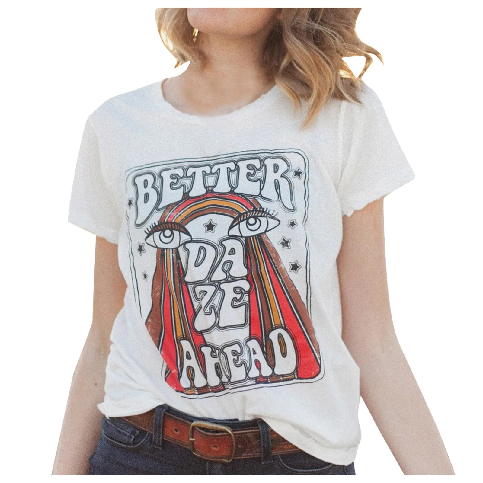 

Women Graphic Printed Tshirts Fashion Casual 90s Style Vintage Lady Tees Female Tops Clothing Female T Shirt Womens T-Shirt