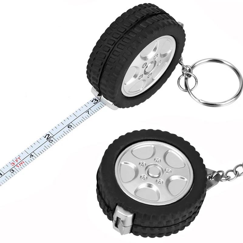 1 м Рулетка для путешествий походный брелок линейка мини-Выдвижной ключей Мини
