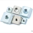 M3 M4 M5 M6 M8 M10 T блок квадратные гайки T-Track скользящая гайка для крепления алюминиевого профиля 2020 3030 4040 4545