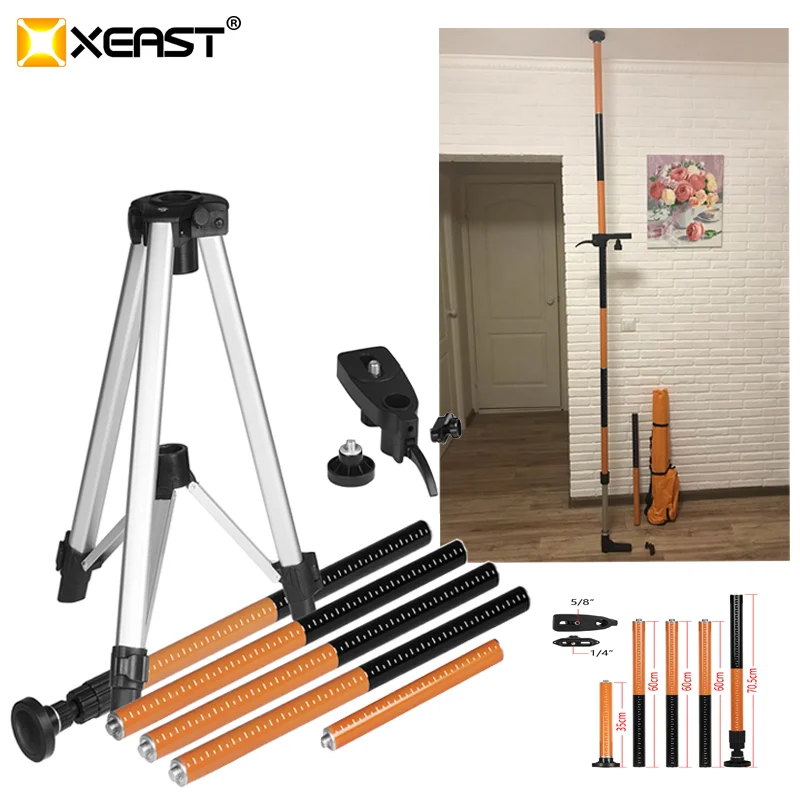 XEAST 5/8 1/4 Удлинительный кронштейн удлинение до 3 36 м для лазерного уровня |