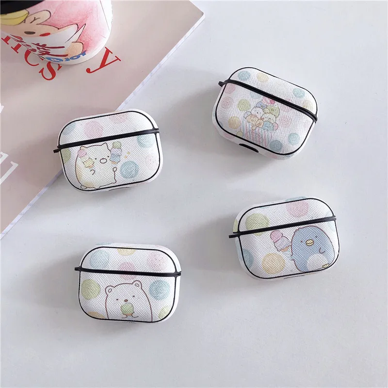 Чехол для наушников с японским мультипликационным принтом Sumikko guurashi защитный