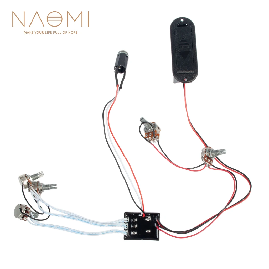 3-полосный эквалайзер NAOMI Active Preamp набор жгутов для отжима эквалайзера с средним