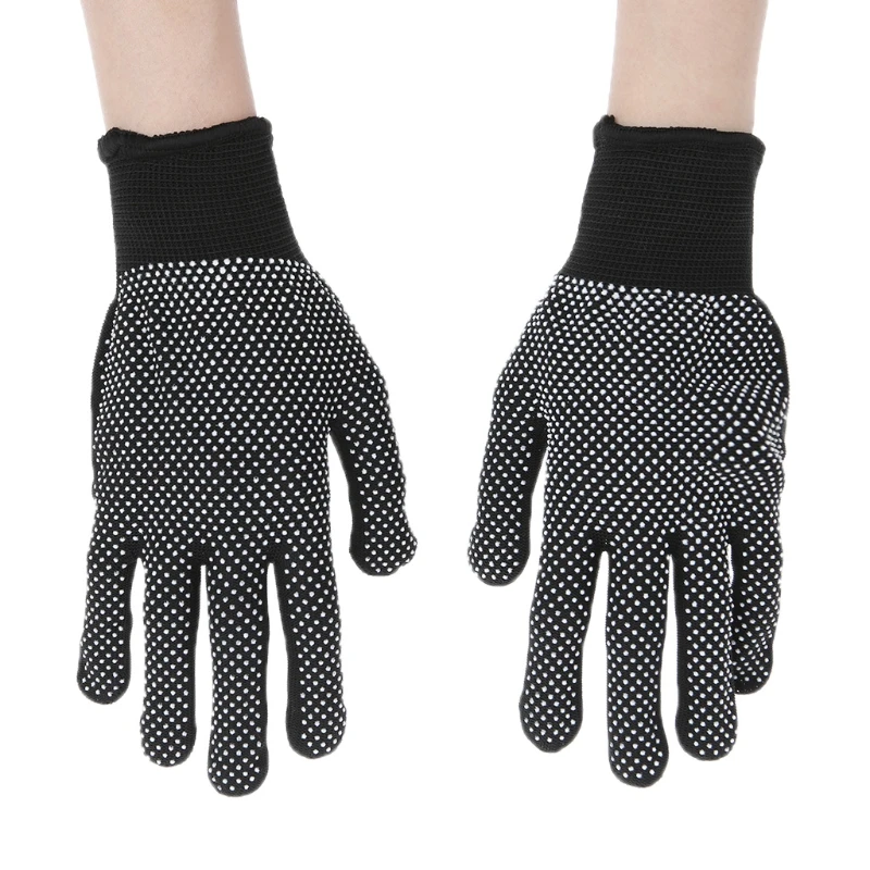 

2pcs Heat Resistant Protective Glove Hair Styling For Curling Straight Flat Iron