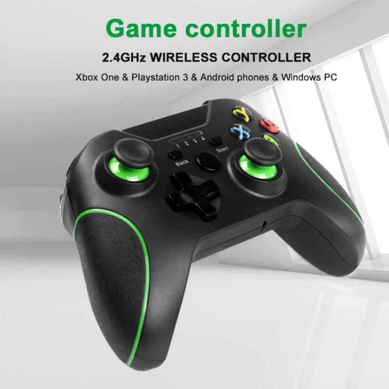 

Wireless Gamepad Controller Joypad Smart Phone Game Joystick 2.4GHZ For Xbox One Ps3 Pc Android Phone Windows Pc Xp 7 8 10 Joyp