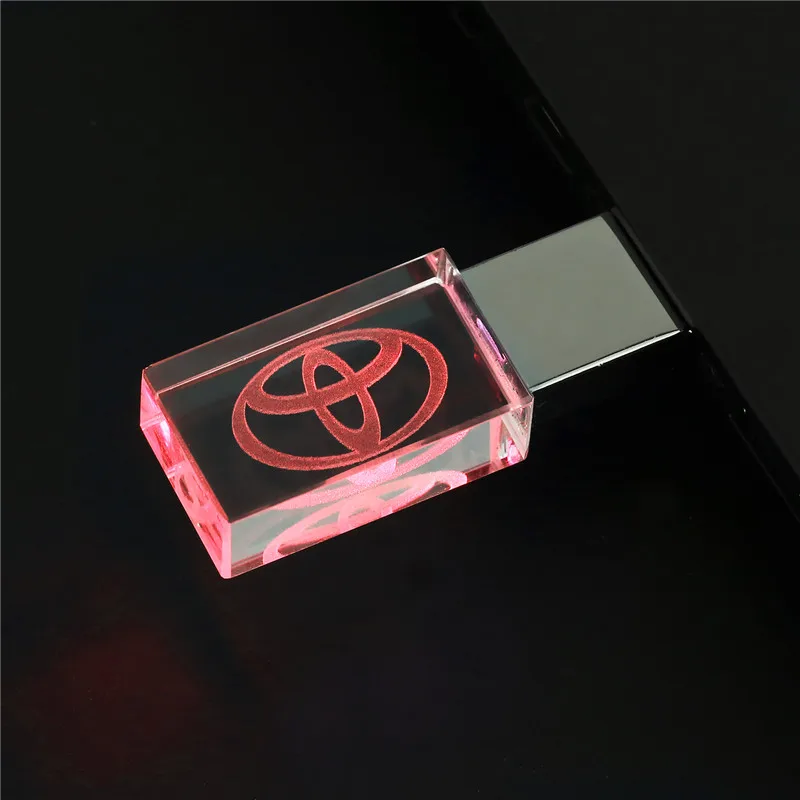 JASTER crystal+ металлический USB флеш-накопитель, флешка, 4 ГБ, 8 ГБ, 16 ГБ, 32 ГБ, 64 ГБ, 128 ГБ, внешняя карта памяти, USB 2,0 - Цвет: red