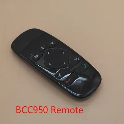 Белый Пульт ДУ для камеры logitech BCC950(б/у), шнур питания, полюс для камеры, usb-кабель - Цвет: Белый