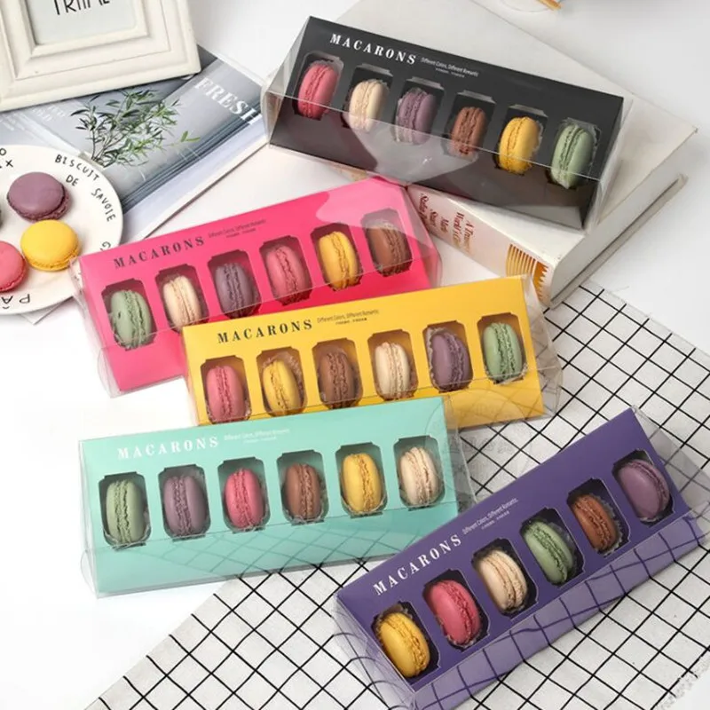 5 шт. высококачественные 6 цветов для свадьбы или вечерние прозрачная коробка