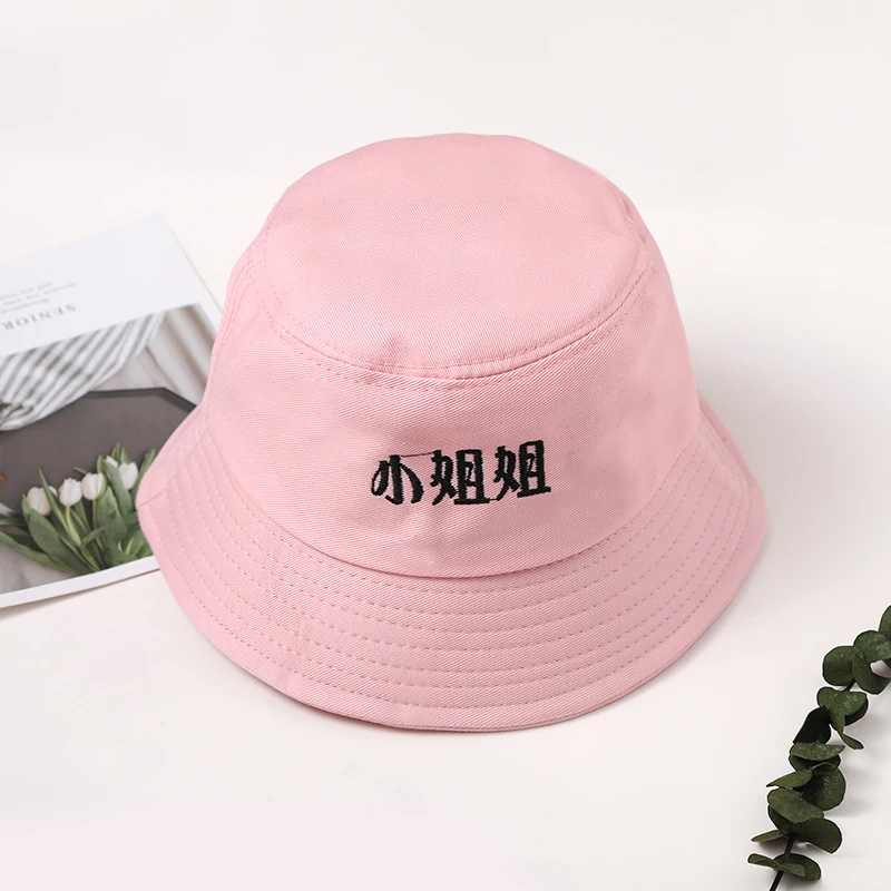 top Children's Panama Fisherman Hat Chinese Pattern Summer Style Cotton Beach for Girls and Boys 2-8 Years | Аксессуары для