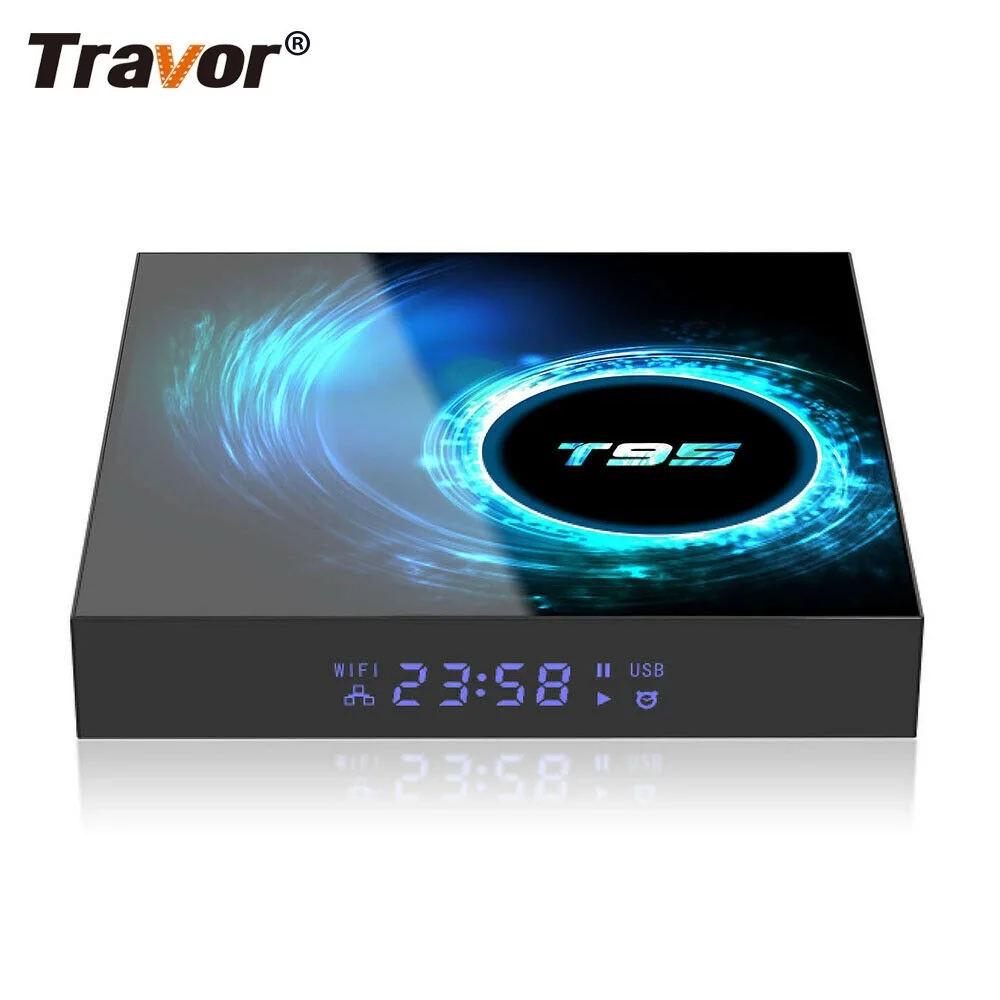 ТВ приставка Travor T95 Android 10 0 4 ядра + 16/32/64 ГБ HD 6K HDMI Wi Fi|ТВ-приставки и медиаплееры| |