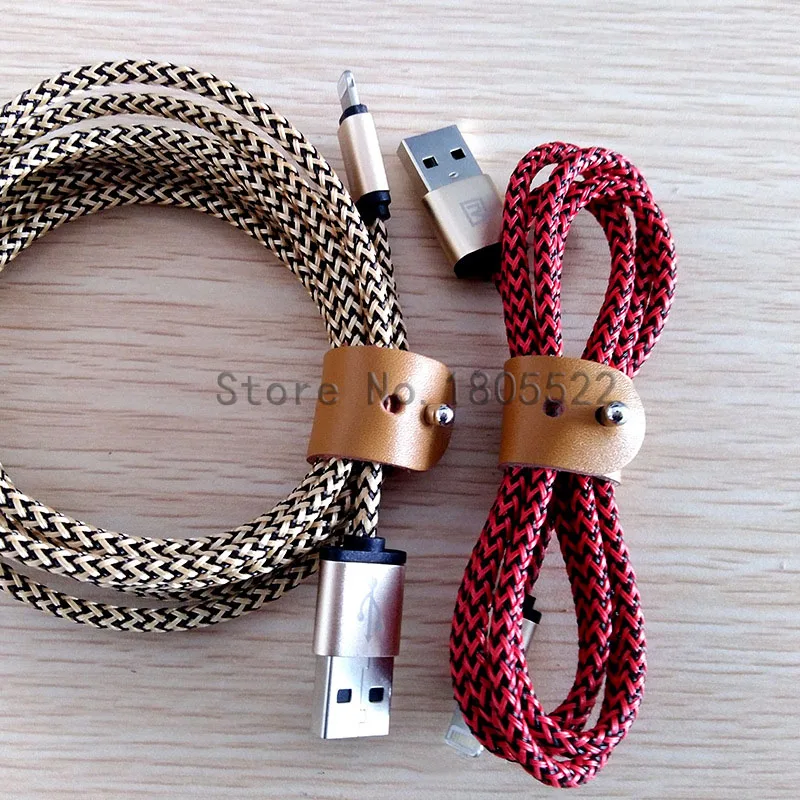 30 шт./лот новый держатель шнура для наушников из кожи органайзер проводов