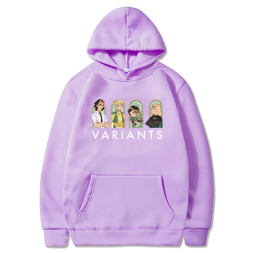 Loki Variants Hoodie Sweatshirts Women Men Oversized Hoodies American Movie TV Character Long Sleeve Casual Crew Neck Streetwear