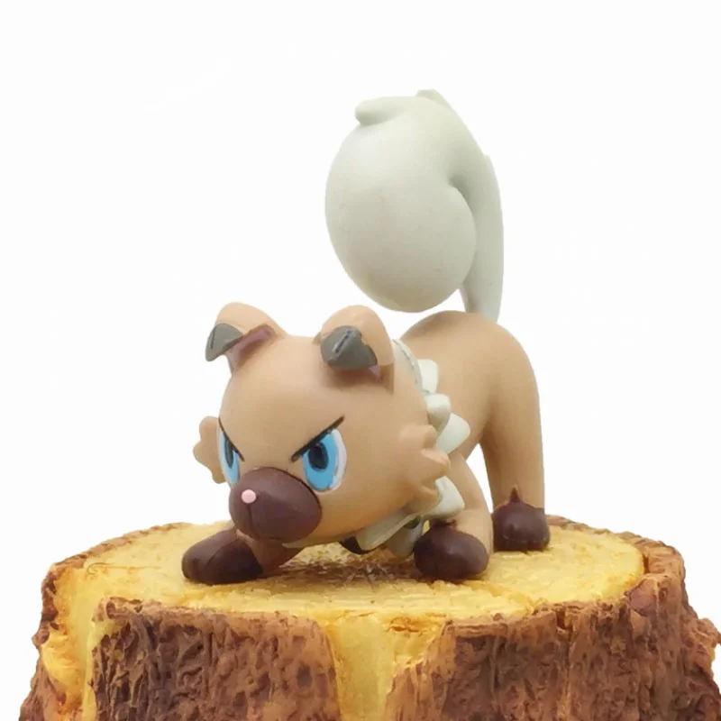 Мультфильм солнце и луна Rockruff Lycanroc Эволюция Аниме Фигурки игрушки коллекция