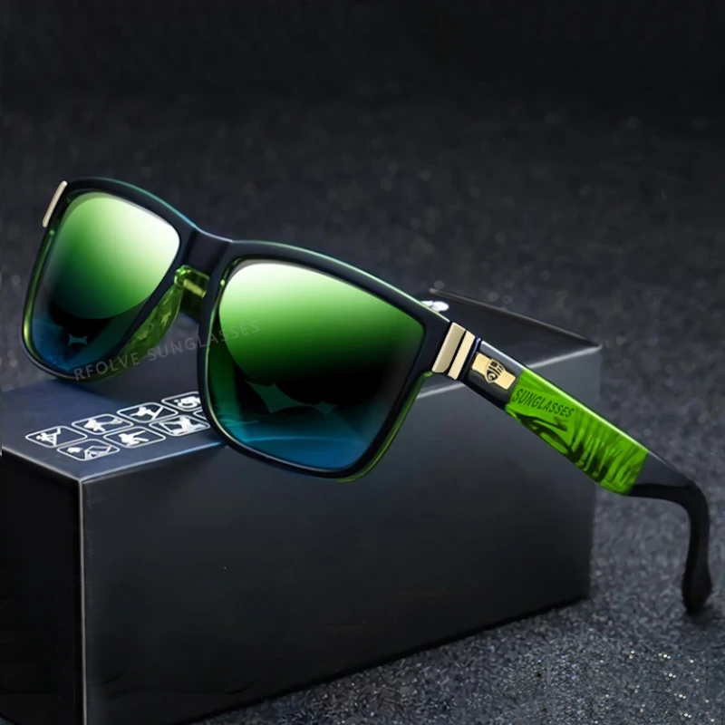 Поляризованные солнцезащитные очки мужские спортивные стиль Винтажные