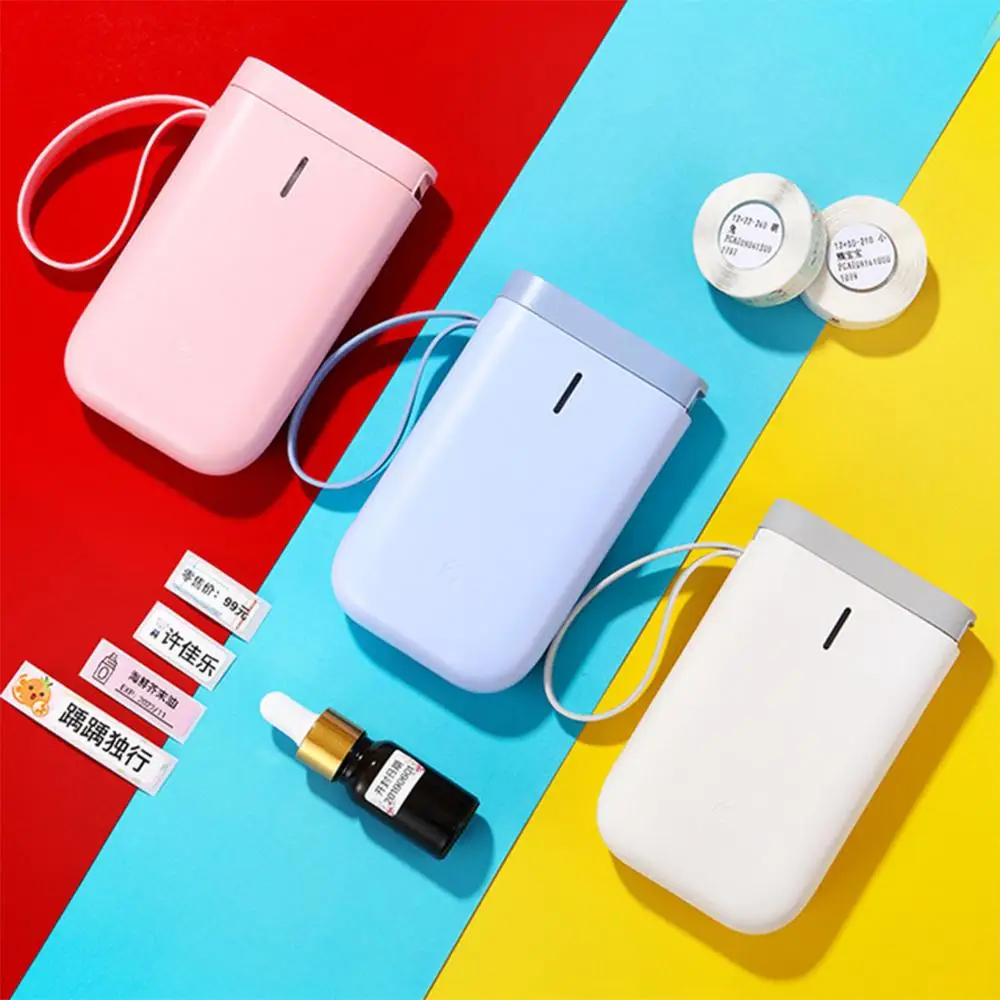 Мини Bluetooth-совместимый беспроводной принтер для этикеток D11 портативный