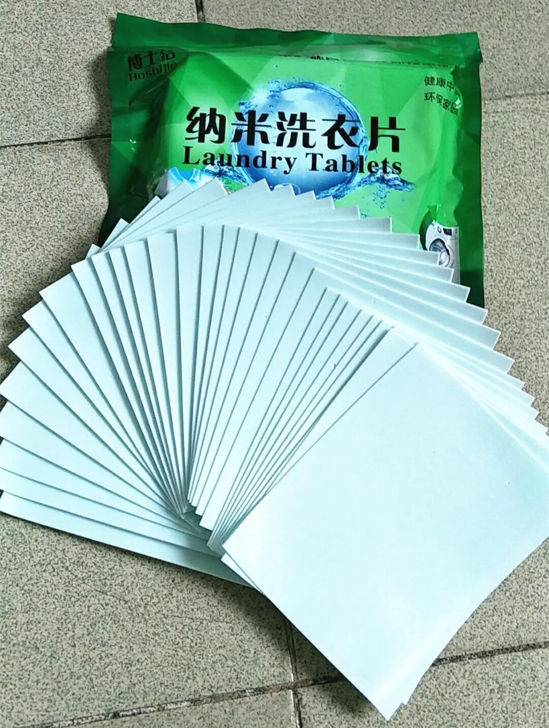 30 шт./пакет новые нано формула листы для стирки супер концентрированный