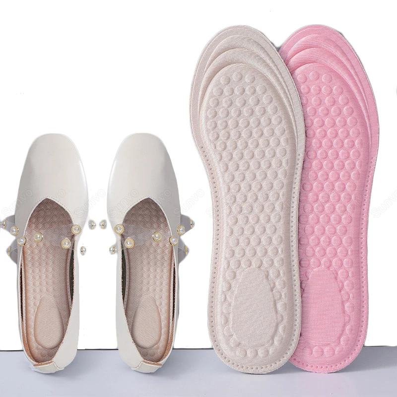 

Sunvo Memory Foam Massage Insoles for High Heels Women's Elevator Shoes Inserts Fascitis Plantar Feet Care Shoe Inner Soles Pads