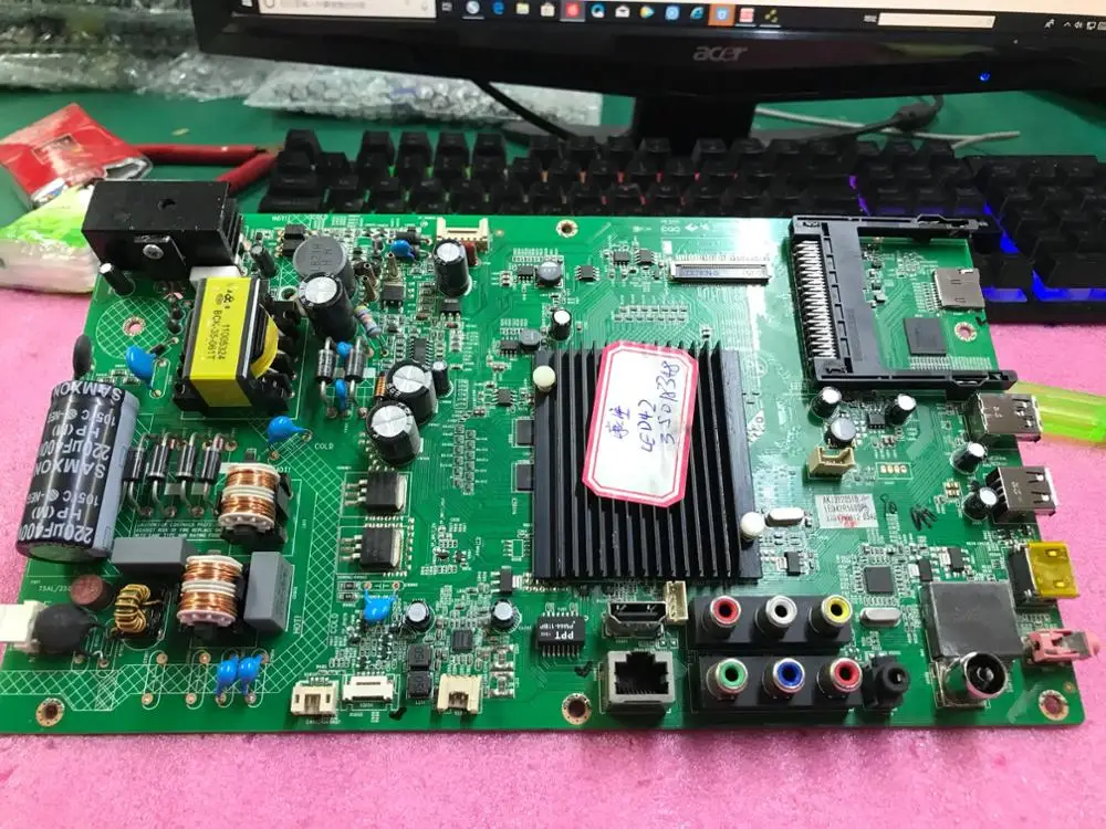

Original Kangjia LED42R5600PF motherboard 35018348 screen 370YT 72000278YT screen