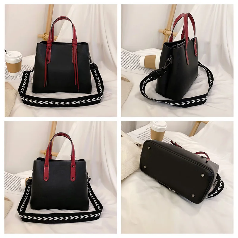 

Beibaobao Brand Women's Handbags Luxury PU Leather Shoulder Bags For Women 2021 Designer Tote Bag Lady Dress Handbag Female Bag