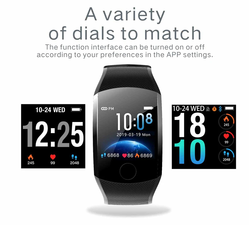 Digital Blood Pressure Monitor Tonometer On Wrist Medical Equipment Waterproof Portable Measuring Pressure Sport Wrist Watch