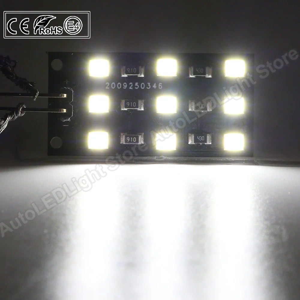 

2 шт. 12 В автомобильные без ошибок лампы для ног внутреннего освещения светодиодные внутренние лампы для SKODA Kodiaq Karoq VW Arteon SEAT Audi белый красный синий