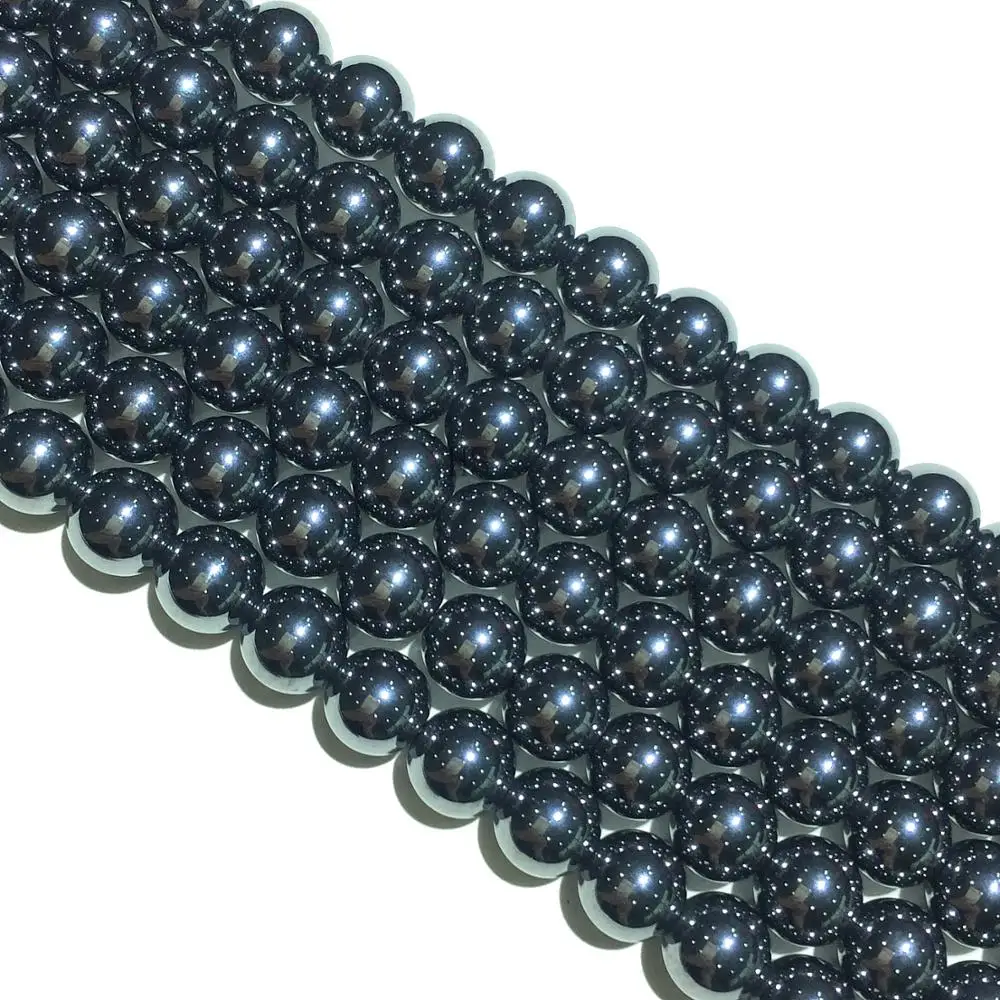 

4 6 8 10 12mm Round Ball Tera Hertz Natural Stone Beads Healing Energy For DIY Women Necklace Bracelets Earrings Jewelry Making