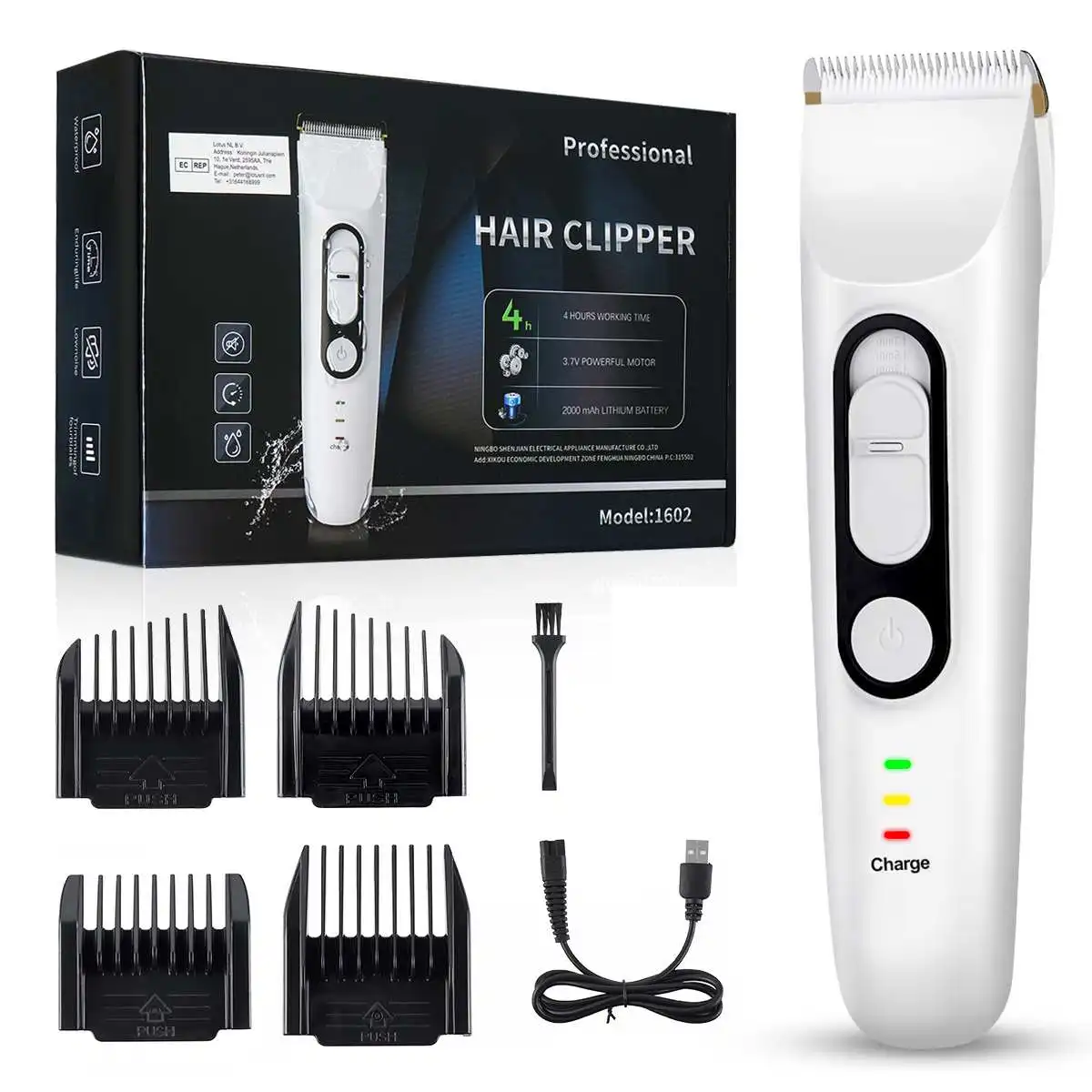

Electric Hair Trimmer Men's Professional Hair Clippers USB Charging Haircut for Men Baby Barber Haircut Machine Styling For Home
