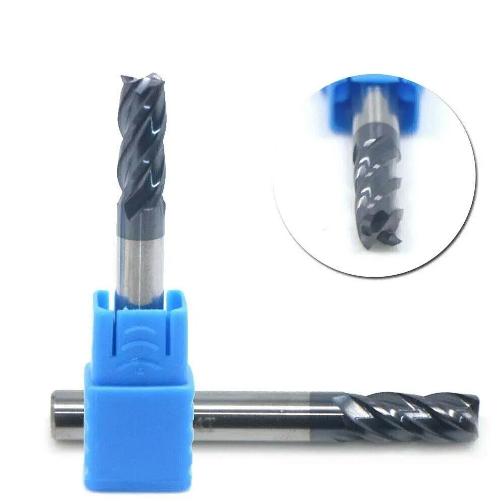 

Tools End Mill Supplies 5pcs 4 Flute Cutters Drill Bits Silver 6mm shank