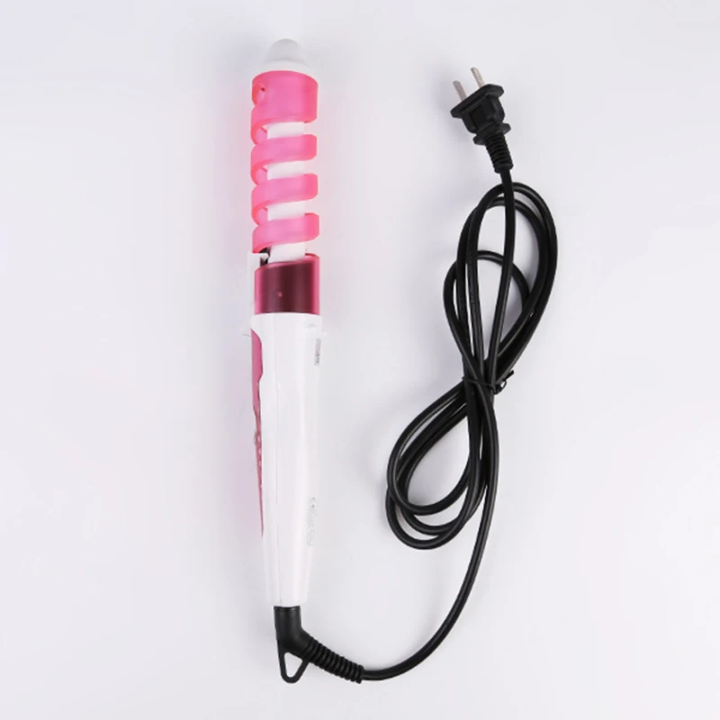 

Инструмент для укладки салона, красочные электрические щипцы для завивки, керамические спиральные щипцы для завивки, портативный инструме...