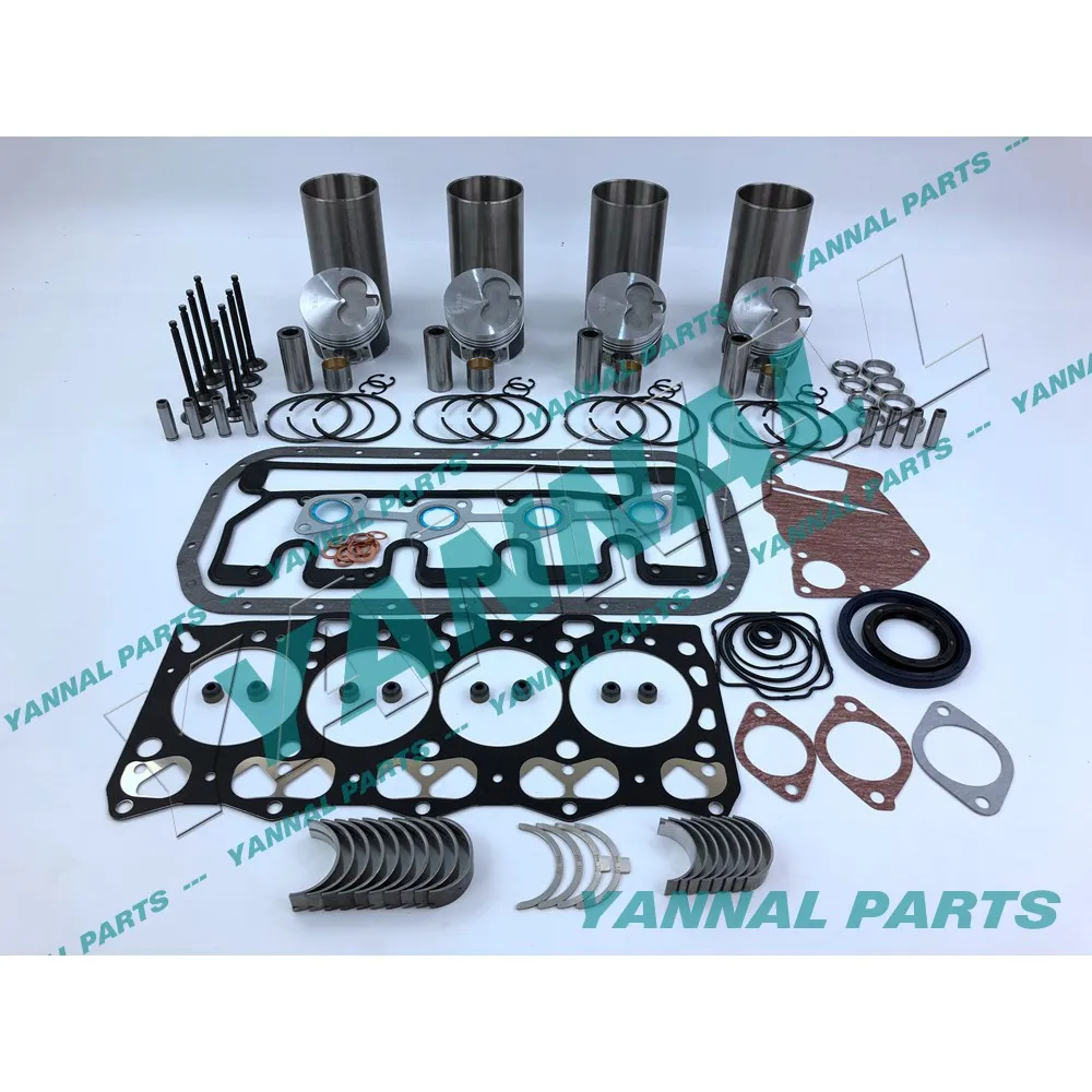 

Комплект клапанов 4LE1 для ремонта двигателя, подходит для HITACHI JCB IHI EX55 KOBEICO SK75 SR75