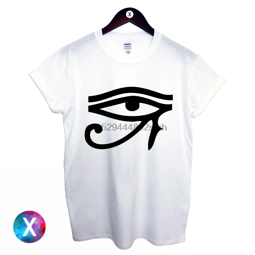 Мужская футболка с принтом символа глаз хипстерская религия SWAG принт