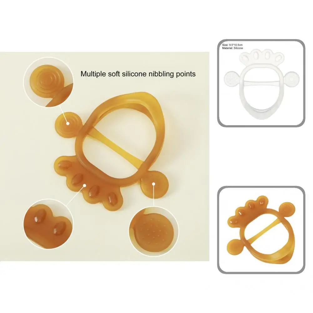 

Bracelet Teether Easy to Hold Hygienical Wear-resistant New Born Breast Feeding Teether Toddler Teether for Travel