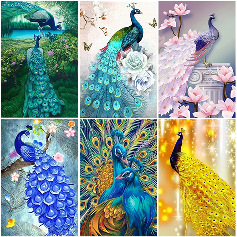 

DIY Diamond Painting Peacock Full Square/Round Drill 5D Diamond Embroidery Sale Diamond Picture of Rhinestones Home Decor Gift