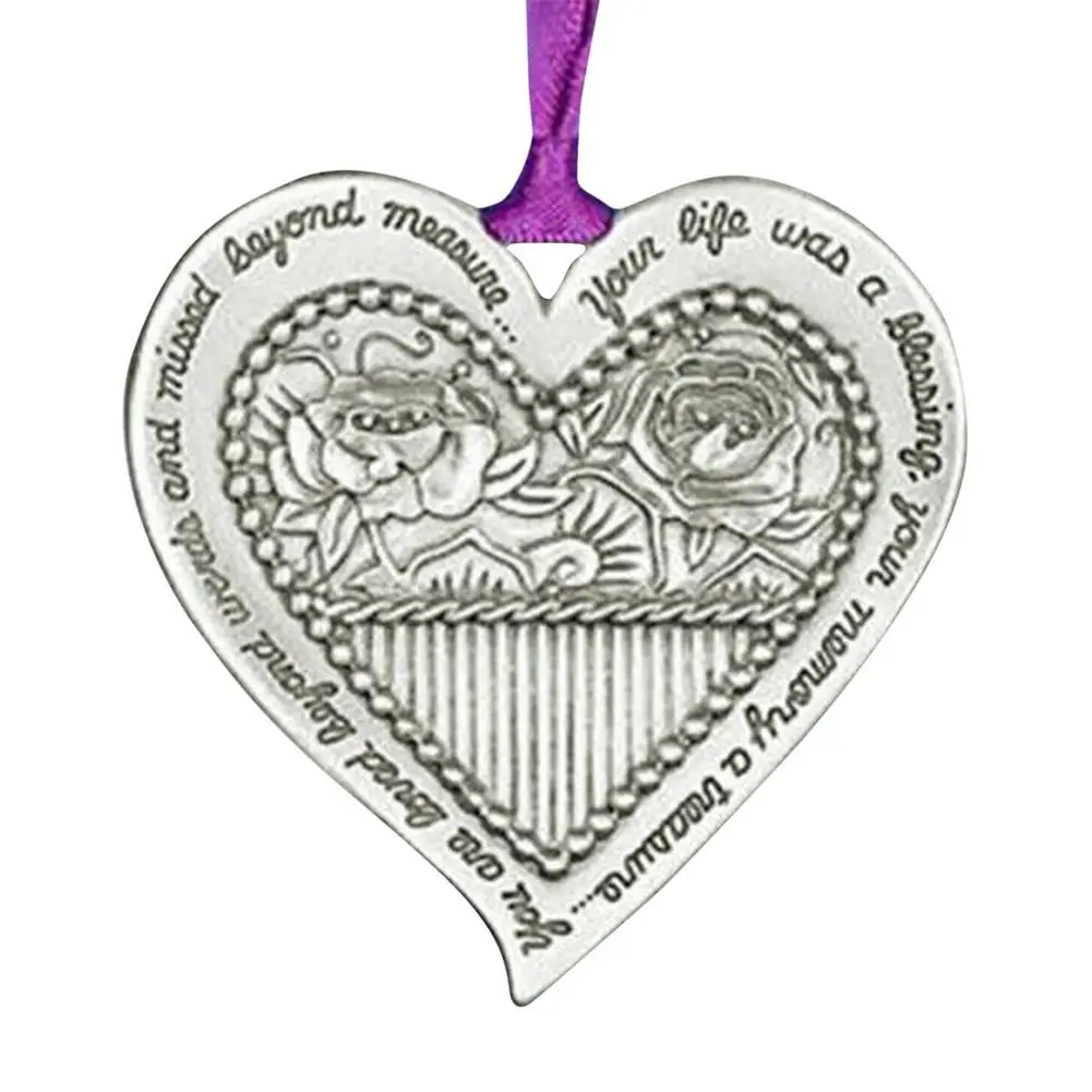 

Памятное Рождественское украшение в форме сердца с уникальным дизайном включает декоративный шнур для рождественской елки